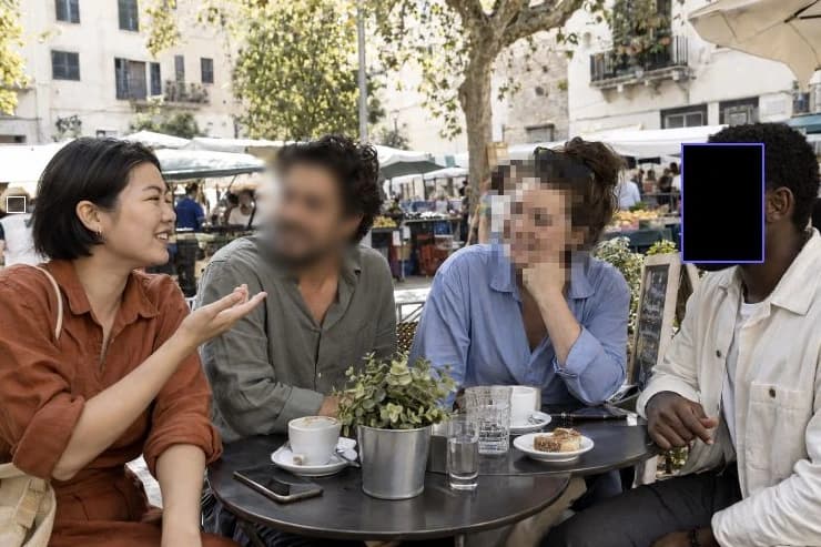一个模糊、一个马赛克、再一个直接遮住:每个目标都保留自己的效果和强度。