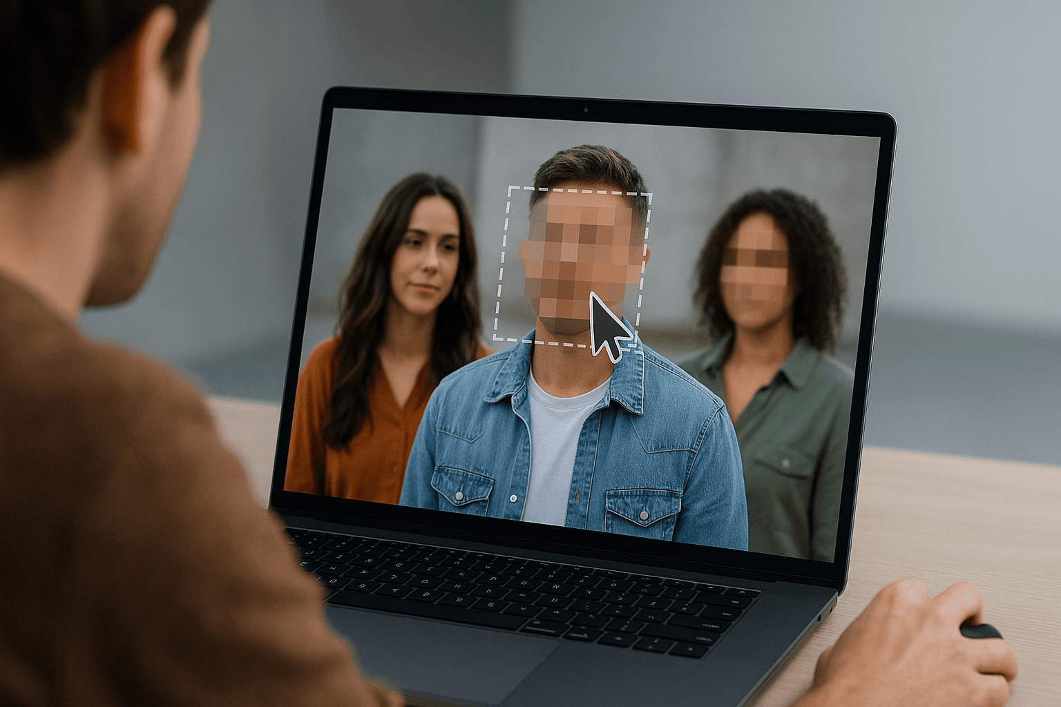 Censurar fotos en línea