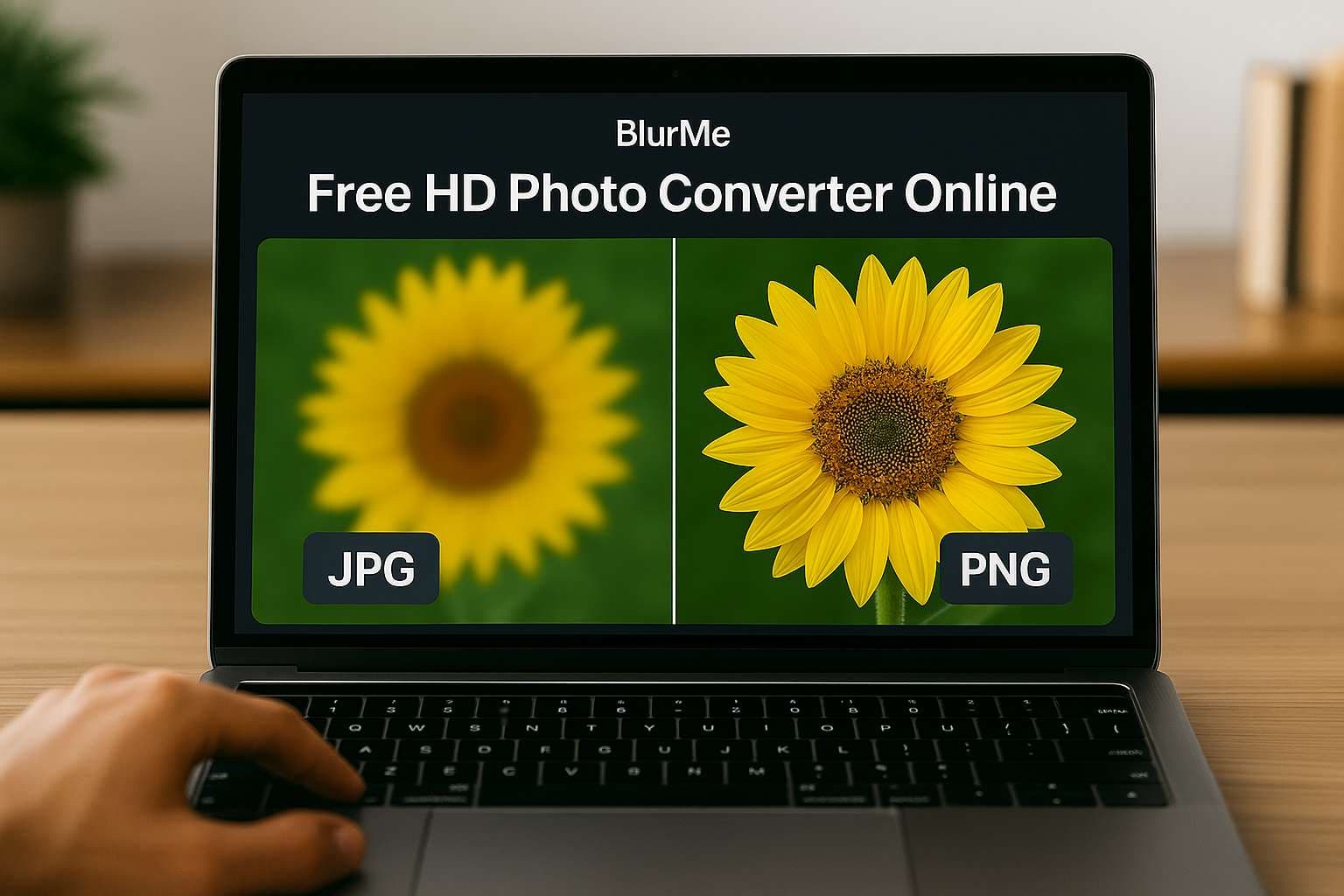Convertidor de fotos HD gratis en línea | Convierte cualquier imagen sin perder calidad