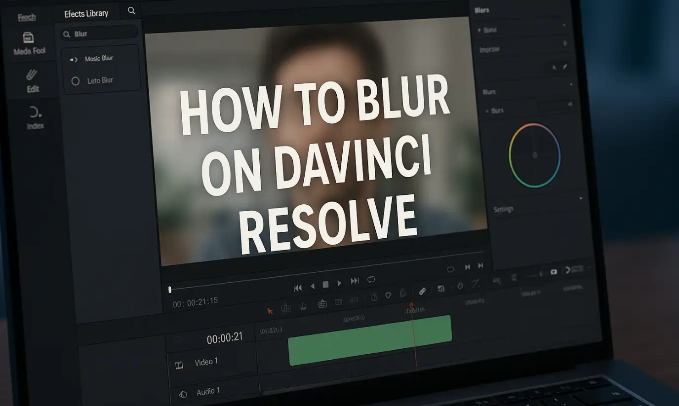 Comment Flouter dans DaVinci Resolve 2026 (Visages, Plaques — Tutoriel Étape par Étape)