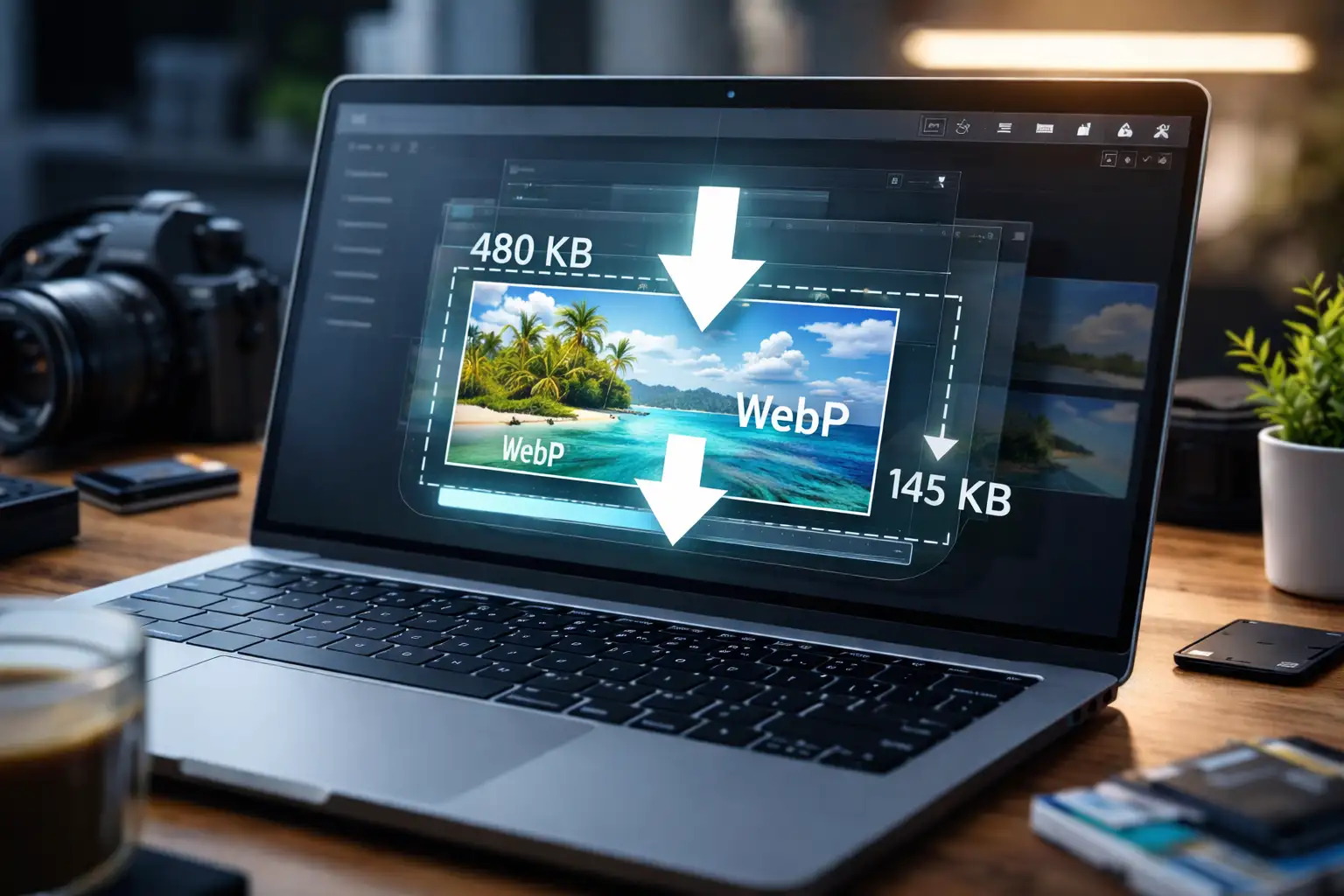 Cómo comprimir imágenes WEBP gratis en línea (mejor compresor WEBP en 2025)